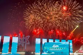 组图丨花火映郴州 直击第二届湖南旅游发展大会开幕式烟花秀图片