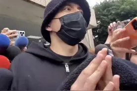 王大陆“杀人未遂”改为涉嫌教唆伤害，交保离开时被追问“要跟粉丝说什么吗”图片