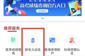 新生儿出生“一件事”平台这样用图片