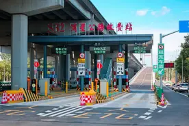 S32浦星公路匝道通车了！背后有一群人助推→图片