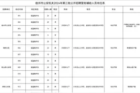 公开招聘330人！（附岗位计划表）图片