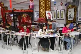 庆阳五绝丨针线交织的生活图景——刺绣图片