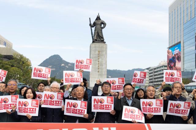 特朗普将至 韩国或含泪与美达成协议