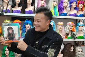 乡镇假发产业勇闯“洋”市场图片