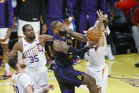 湖人险胜太阳晋级季中赛四强，这样的“詹杜对决”太过瘾了图片