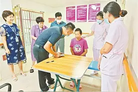 流浪途中被送至厦门市救助站，离家20余年她终于回到老家图片