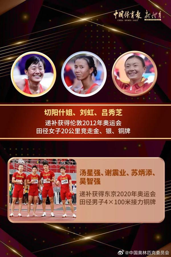 明晚，苏炳添等人的奥运奖牌来了！