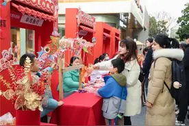 合肥市蜀山区金大地东西街开展“精致烟火徽州年”活动图片