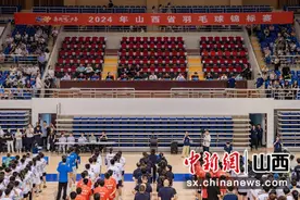 2024年山西省羽毛球锦标赛在长治襄垣开幕图片