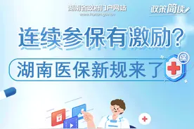 政策简读丨连续参保有激励？湖南医保新规来了图片