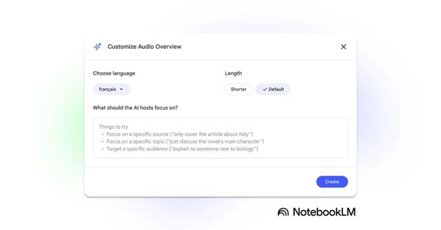 Google的音频概览在最新更新后变得更加全面