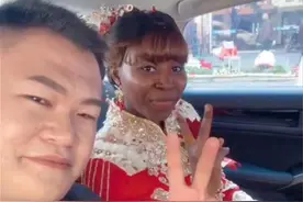 广西小伙迎娶非洲新娘，新郎：爱情无国界，已相识6年并生下女儿图片