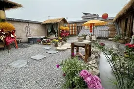 来章丘洛庄，打卡爆改“国风小院”，邂逅原生态美味图片