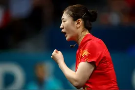 现场观众太吵😅陈梦击败孙颖莎夺冠，媒体人调侃：陈梦客场夺冠图片