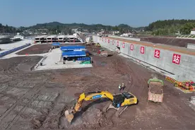 成达万高铁新建站房开工，效果图抢先看图片