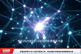 拉普拉斯将于5月12日召开股东大会，审议向银行申请综合授信额度等议案视频封面