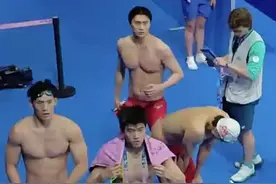 奥运“皓”外丨奥运会男子4×100米自由泳接力夺第四，河南小伙携手队友创造历史图片