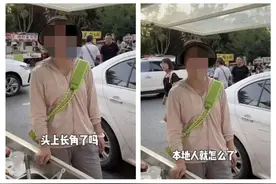 女摊主摆摊被强占摊位？西安警方：系摆拍图片