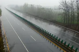 因雨、雪，河南多条高速路段采取管制措施图片