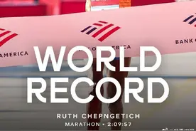 女子马拉松世界纪录被打破！史上首位跑进2小时10分的女将来了图片