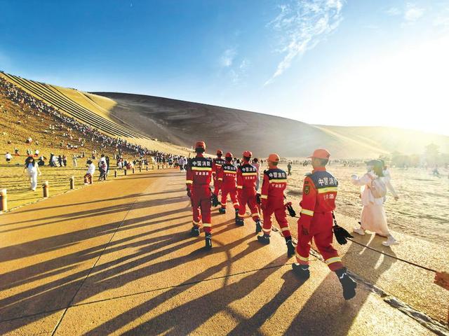 敦煌文化古迹的“守夜人”——敦煌市消防救援大队改革发展纪实