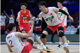 体育头图丨世界男排联赛（中国西安站）：中国队胜塞尔维亚队图片