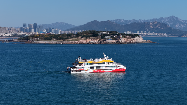 东大洋“海上穿越大桥”环游航线单日载客3155人！有人专程为它来青岛！