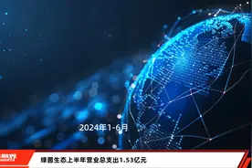绿茵生态上半年营业总支出1.53亿元视频封面
