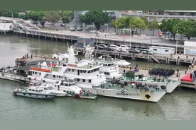 “粤海亮剑2025”打击海上走私专项行动启动图片