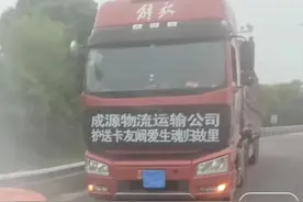 安徽“暖男”司机千里驰援，自费将已故卡友卡车送回老家！图片