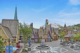 香港迪士尼乐园魔雪奇缘世界11月20日正式营业图片