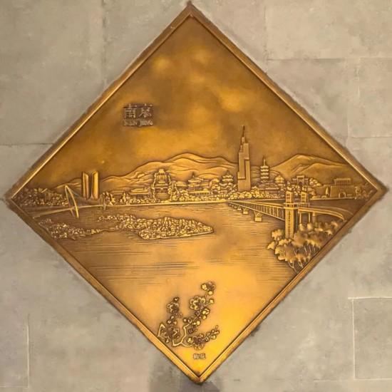 荟萃长三角地标和美景 方厅水院廊桥地刻已亮相