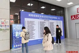 2000余岗位，湖南省离校未就业高校毕业生对接会在长沙举行图片