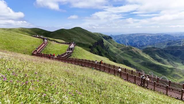 赫章韭菜坪：紫色花海盛放浪漫之旅