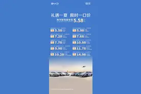 一口价，最高降价5.3万！比亚迪宣布22款车型限时降价图片