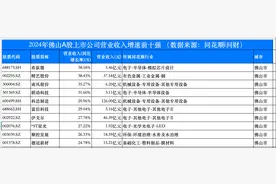 23家A股上市佛企营收双位数增长，它们有哪些“致富密码”？图片
