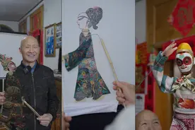 7旬老人皮影60年演活孙悟空72变图片
