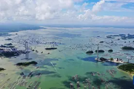 碧海蓝湾涌“金浪”——广西向海经济之平陆运河图片