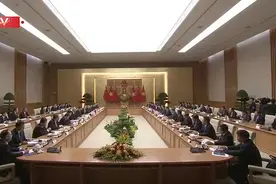 独家视频丨习近平会见越南总理范明政图片