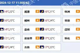 湖南持续晴天模式空气干燥 森林火险等级较高注意防火图片