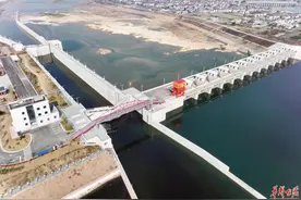 澧水航道青山枢纽工程通过交工验收图片