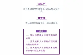 汪虹宇 黄宣植｜“无人机+AI”模式对环境执法监测的影响图片