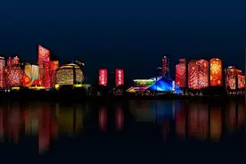 巳巳如意，杭州蛇年主题灯光秀即将闪亮登场图片