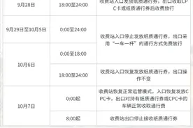 中秋国庆假期，南京公路网出行服务指南来啦！图片