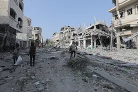 以军袭击加沙城西部 造成4名巴勒斯坦人死亡图片