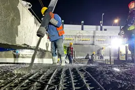 青岛即墨： 封顶！地铁7号线建设按下“加速键”图片