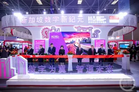 2023智博会丨最“有味”展区！智博会新加坡馆开馆图片