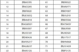 尽快补缴停车欠费！耀州城区恶意停车欠费车辆公示图片