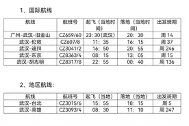 民航航班换季在即，南航新开多条C909武汉始发航线图片