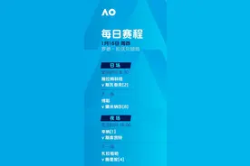 澳网赛程公布 张帅、王曦雨、王雅繁携手冲击第三轮图片